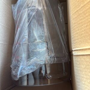 Clear Plastic Storage Bin